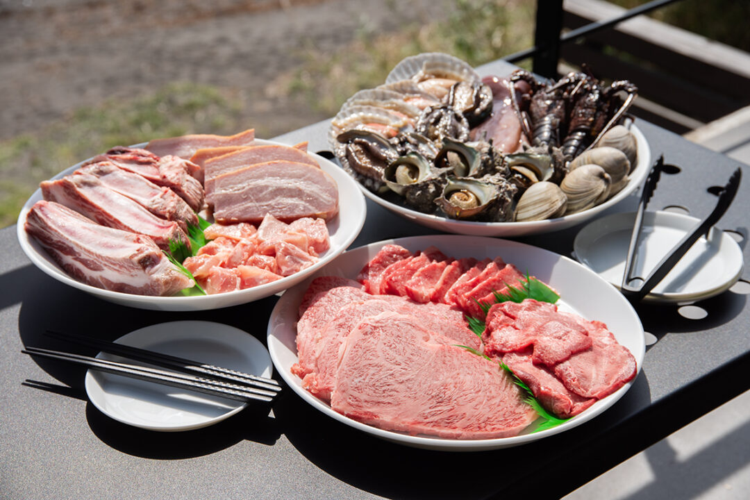 お肉+海鮮BBQセット