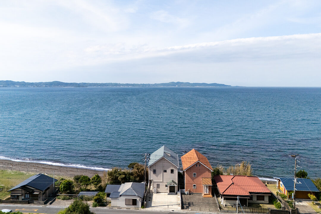 海が目の前